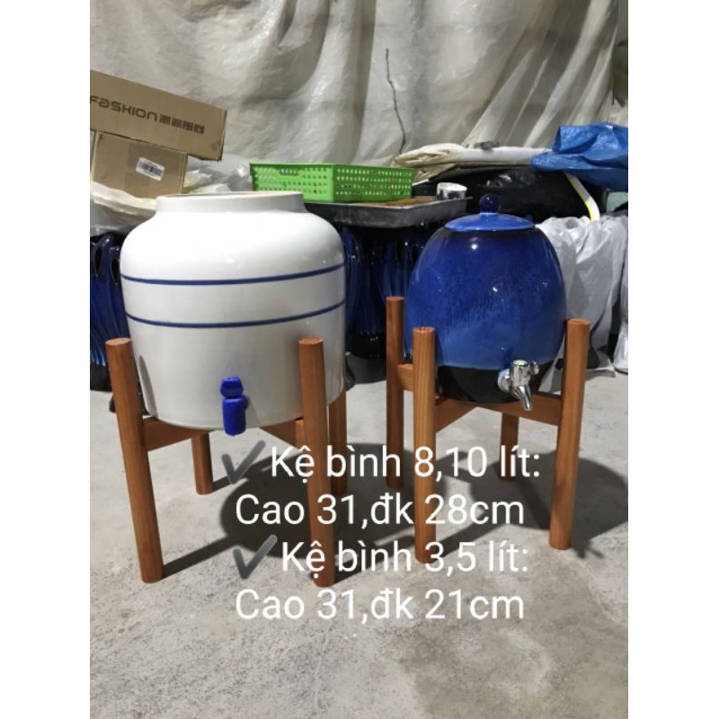 Chân kệ gỗ