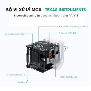 [HN] Sạc type C Aukey PA-Y18 Black aipower cổng Type-C Power Delivery 18w