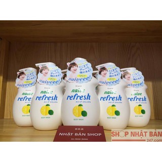 Sữa Tắm Naive Hương Chanh 530ml