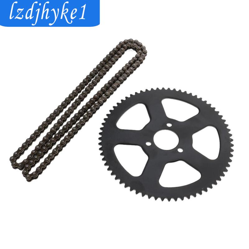 Bánh Răng Sau 25H 68T 68T 68 Răng + Dây Xích Cho Xe Đạp 49cc 2 Stroke ATV