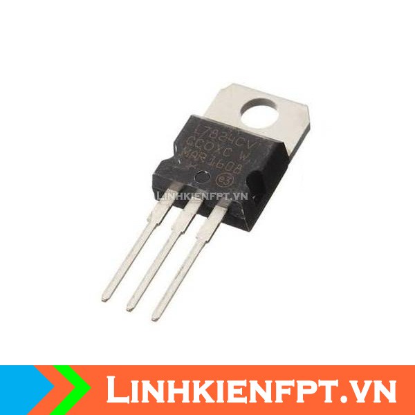 IC Ổn Áp Nguồn 24V L7824 1.5A TO-220