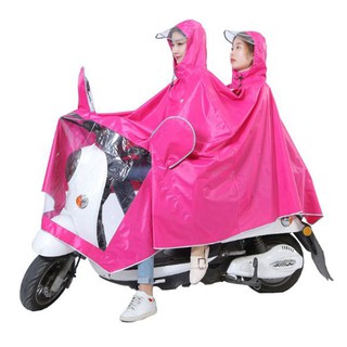 Áo mưa 2 đầu có kính che mặt