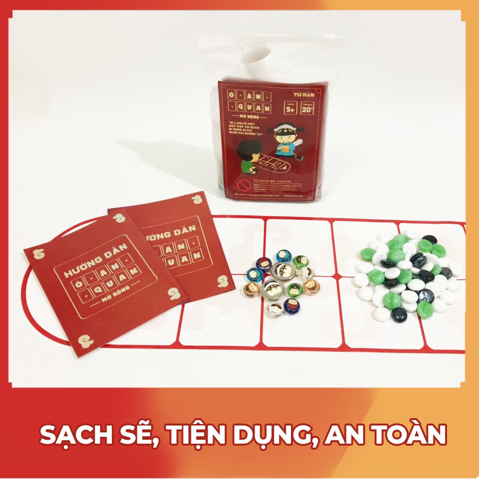 Cờ Ô ăn quan Mở rộng – bộ Trải Nghiệm 2020 - Đồ chơi dân gian trí tuệ