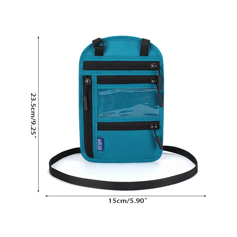 Ví Đựng Điện Thoại / Thẻ / Chìa Khóa Đeo Cổ Tiện Dụng Cho Nam Và Nữ