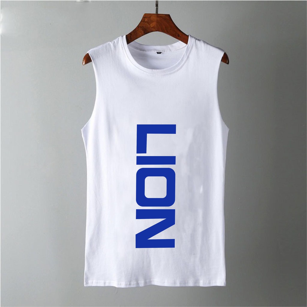 Áo Thể Thao TANKTOP LION Ba Lỗ Thun 4 Chiều Co Dãn 220 Cực Đẹp