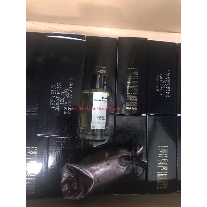 Tiemchietnuochoa_Nước Hoa Nam Tester Mancera Paris Cedat Boise EDP 120ml (box như hình ) | BigBuy360 - bigbuy360.vn
