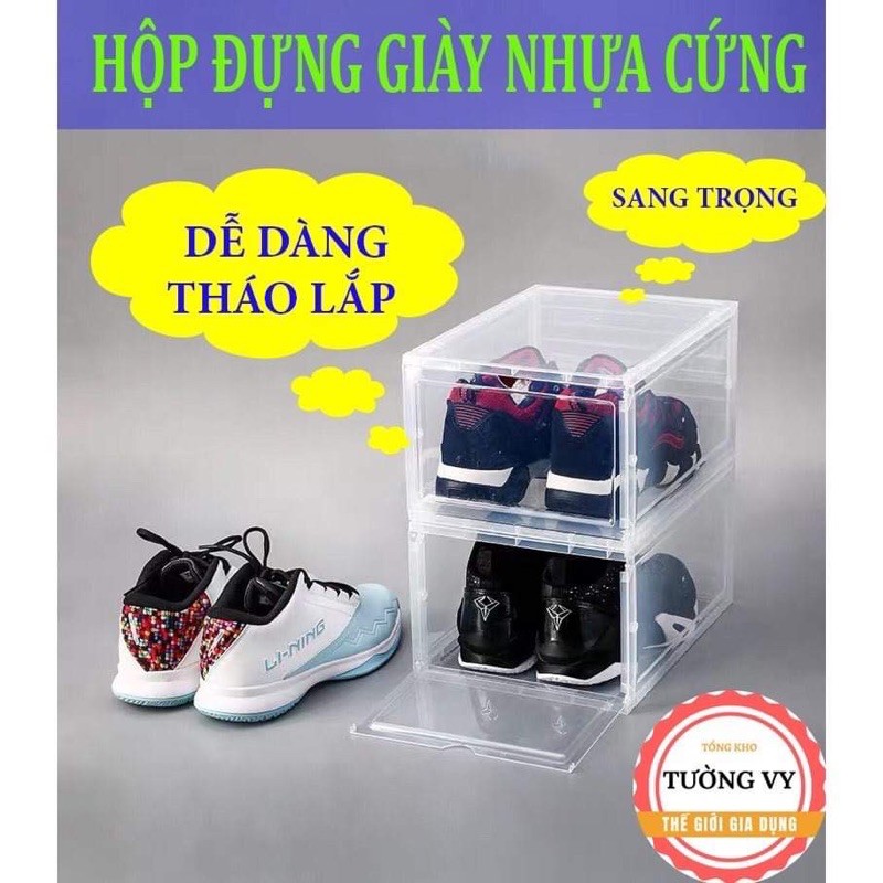 2 hộp đựng giày nhựa cứng cao cấp việt nhật. bảo hành 2 năm