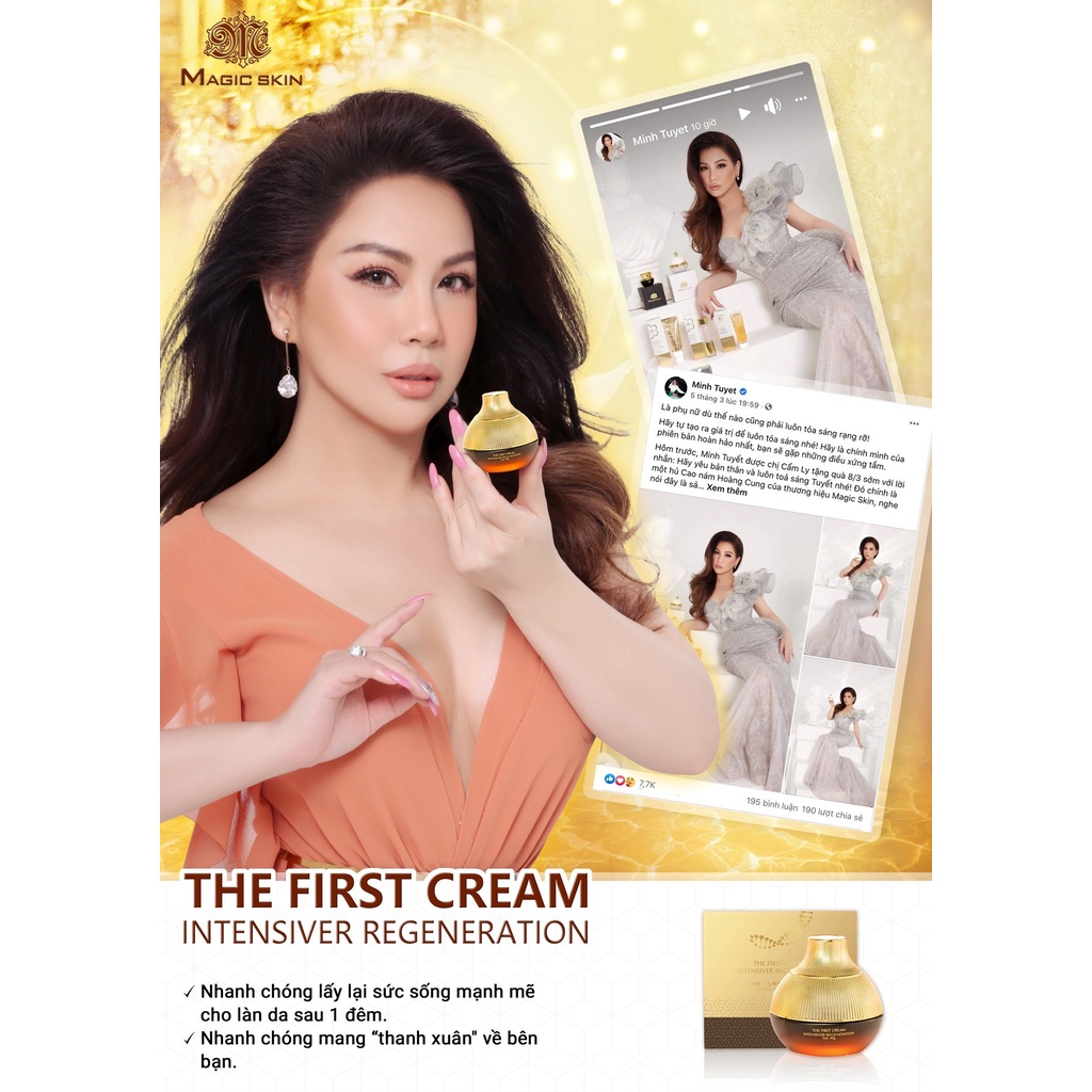Kem tái sinh ban đêm cho da hư tổn The First Cream Intensive Regeneration Magic Skin | BigBuy360 - bigbuy360.vn