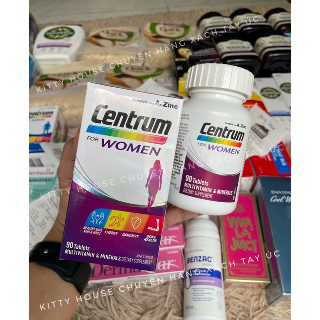 CENTRUM FOR WOMEN LỌ 90 VIÊN CHÍNH HÃNG