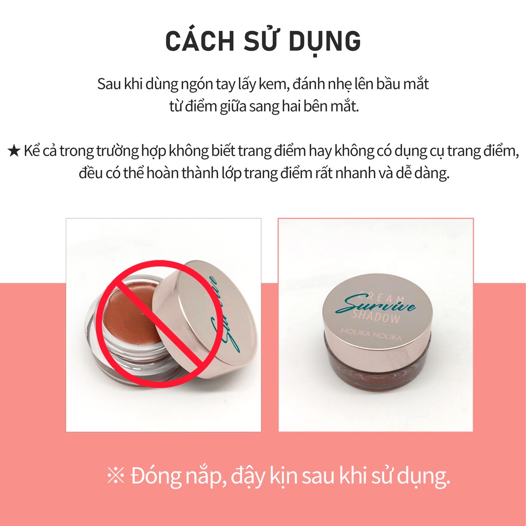 Kem trang điểm mắt HOLIKA HOLIKA màu 04 SMOKE BOMB 4g | BigBuy360 - bigbuy360.vn