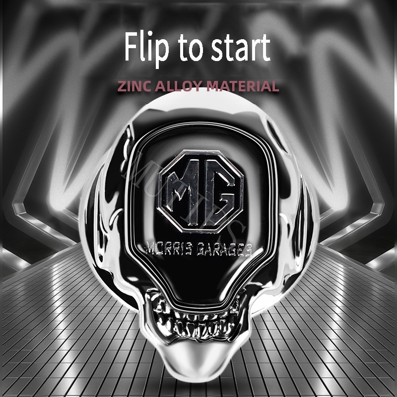 Ốp Bảo Vệ Nút Khởi Động Xe Hơi Bằng Hợp Kim Kẽm Dành Cho MG5 MG3 EV 5 6 2022 HS Zs EP