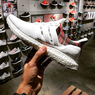 (FULL BOX+ FREE SHIP) Giày thể thao adidas ultra boost 4.0 Trắng rainbow ( giày thể thao nam nữ adidas ultral boost 4.0)