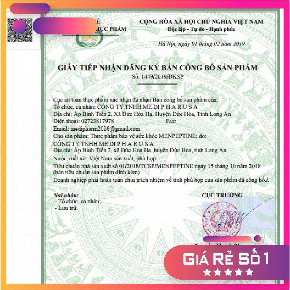 Men tiêu hóa Menpeptine Medi USA giảm khó tiêu, đầy hơi, kích thích ăn ngon Hộp 100 viên, Chai 90ml,Chai 60ml Nhà thuốc