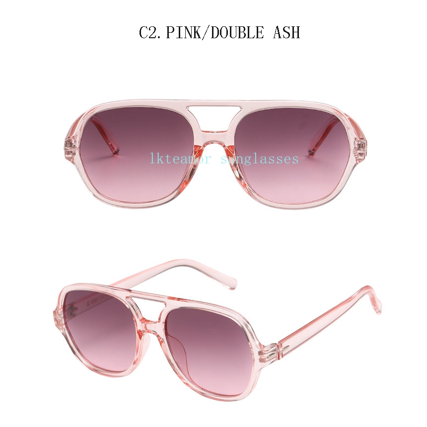 Kính Mát Gọng Tròn Chống Tia Uv400 Phong Cách Vintage