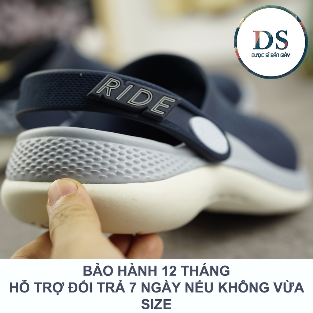 Dép Cross Literide 360 Nam Nữ màu  Navy , Hàng loại 1 full tag, full box hãng