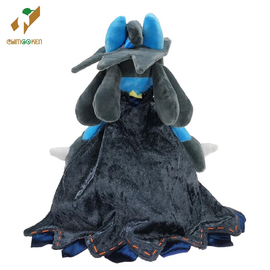 Gấu bông pokemon hiệp sĩ bóng đêm Lucario 30cm