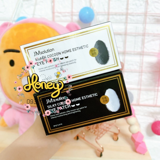 🔥✨[MỚI]🎭 MẶT NẠ MẮT JM SOLUTION SILKY/BLACK COCOON HOME ESTHETIC EYE PATCH💦