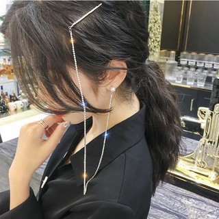 Bông tai nối liền kẹp tóc