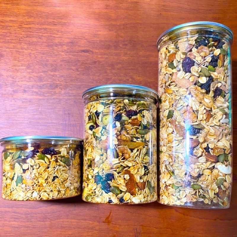 GRANOLA ĂN KIÊNG CAO CẤP 40% hạt dinh dưỡng, hỗ trợ giảm cân, 180g