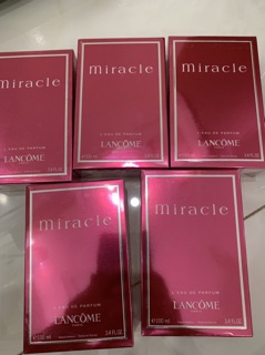 Nước hoa lancome miracle 100ml fullbox