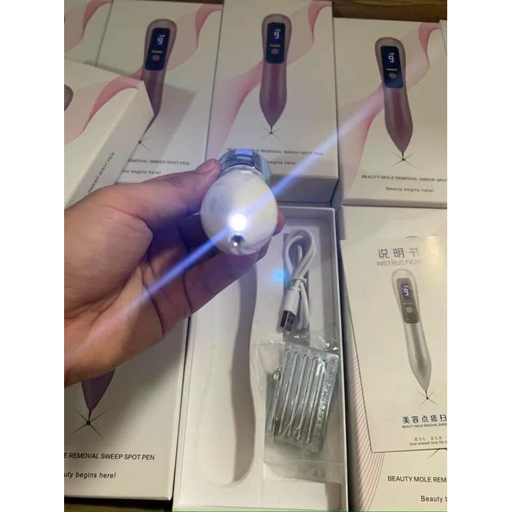 Máy Đốt Nốt Ruồi Cầm Tay Có Màn Hình