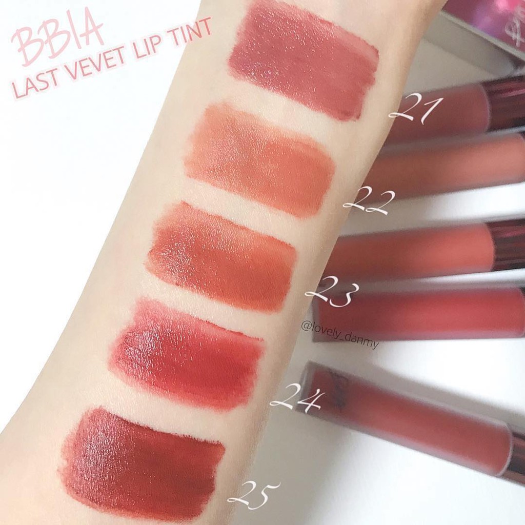 Son Kem Bbia Last Velvet Lip Tint | BigBuy360 - bigbuy360.vn