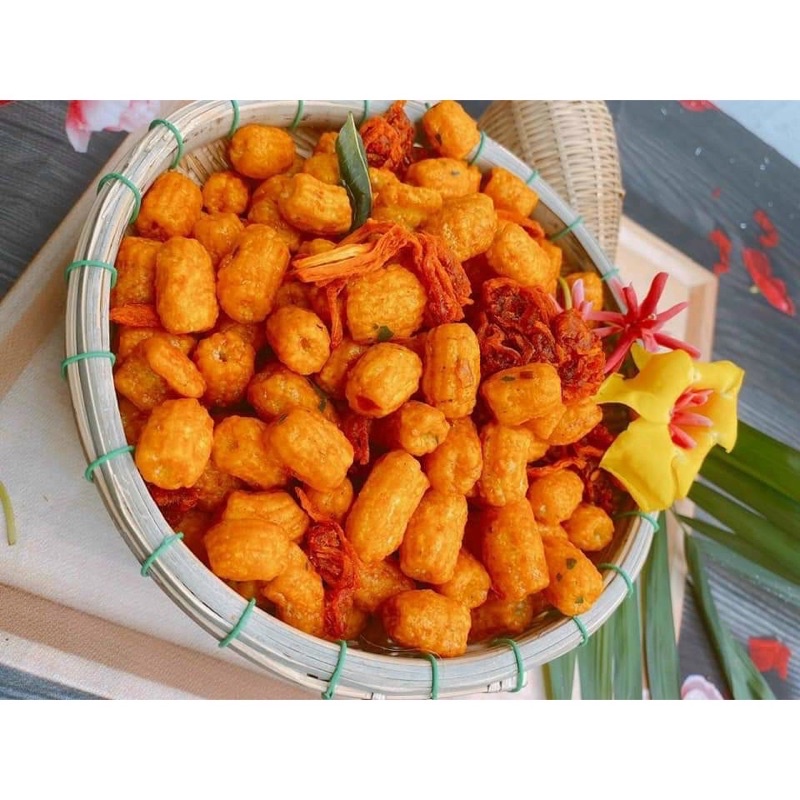 Nui sấy khô bò lá chanh POPPY, đồ ăn vặt ngon, hũ pet 300g ngon, ăn vặt sài gòn rẻ