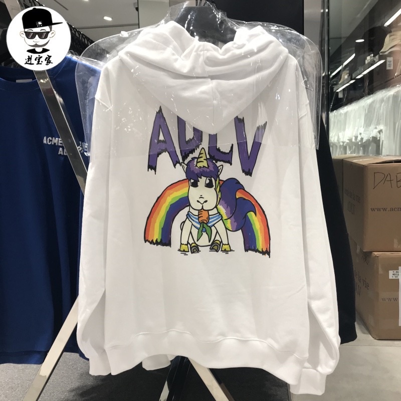 Áo hoodie ADLV Rain Bown unicorn , áo nỉ mũ cotton dáng rộng unisex street wear, Cocmer_vn