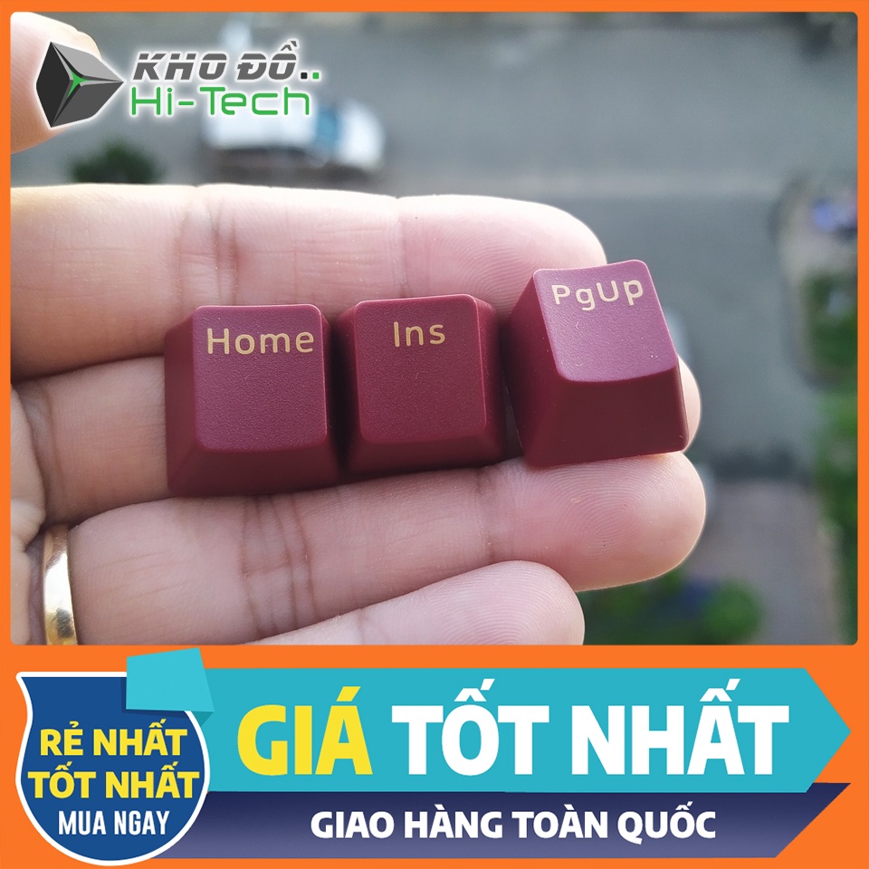 Keycap cà phê sữa đá lẻ 💖 𝘍𝘳𝘦𝘦𝘴𝘩𝘪𝘱 💖 OEM profile PBT double-shot