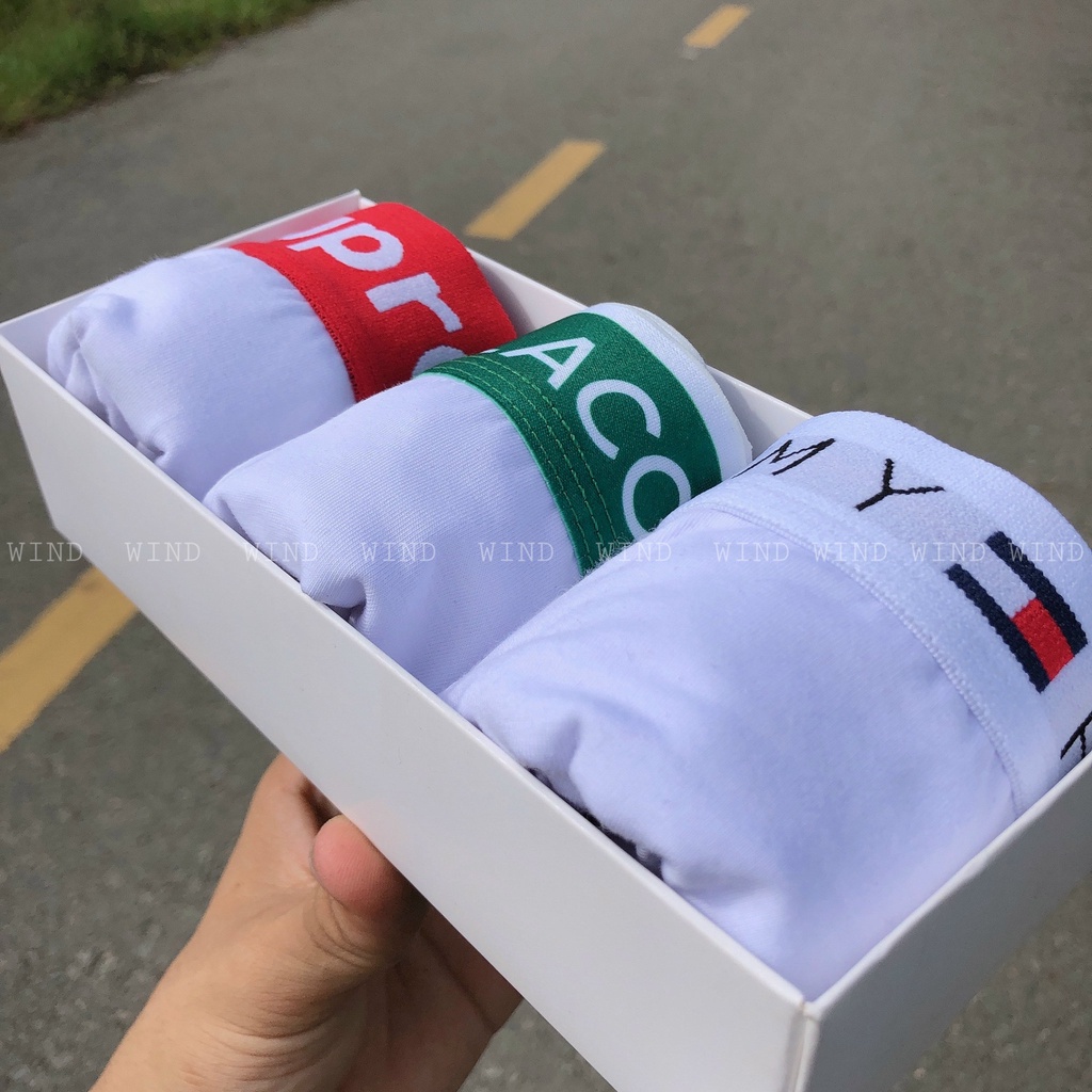 Combo 3 quần sịp đùi nam chất cotton kháng khuẩn thấm hút mồ hôi tốt WIND COMBO TLS