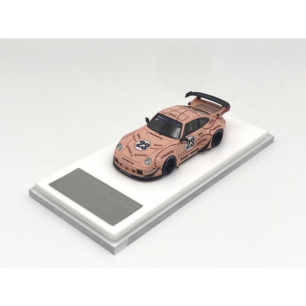 Xe Mô Hình Porsche Rauh-Welt 1:64 Fuelme Model ( Hồng )