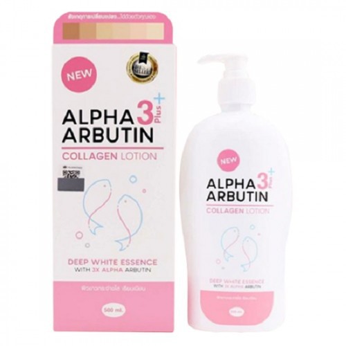 Sữa dưỡng trắng body Alpha Arbutin 3plus 500ml