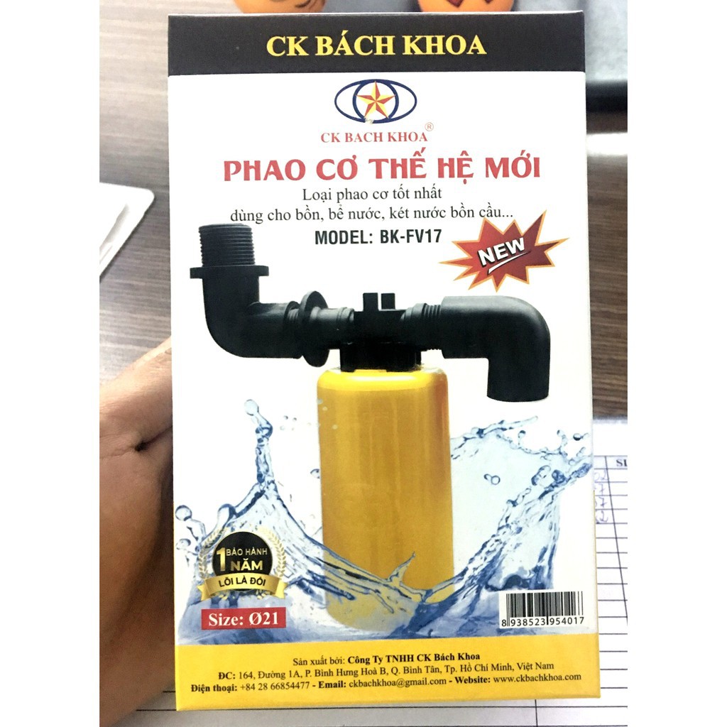 ◈Phao Cơ Bách Khoa Thế Hệ Mới 21mm 27mm - Phao cơ chống tràn nước♦