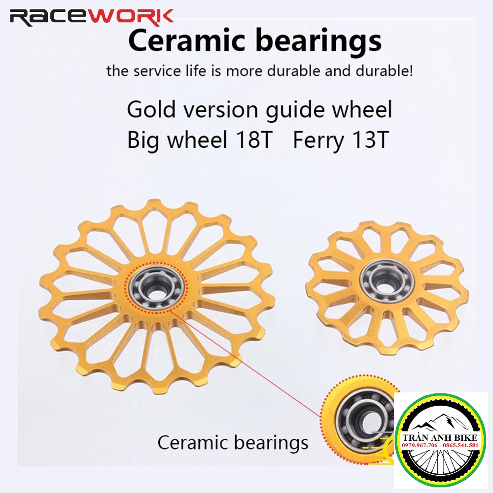 Cần củ đề  xe đạp RACEWWORK Cho Shimano R7000/7020 R8000/8050/9100/9150
