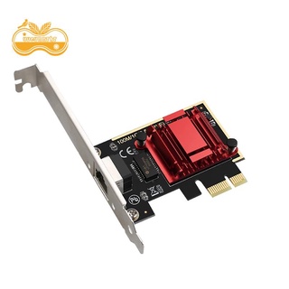 Pcie card 2.5gbps gigabit network card 10/100/1000mbps rtl8125b rj45 ethernet network card pci-e network adapter