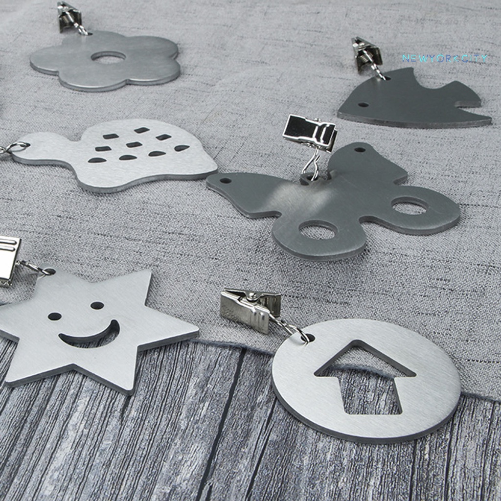 Kẹp Giữ Khăn Trải Bàn Bằng Thép Không Gỉ Dày Dặn Tiện Dụng Cho Cắm Trại