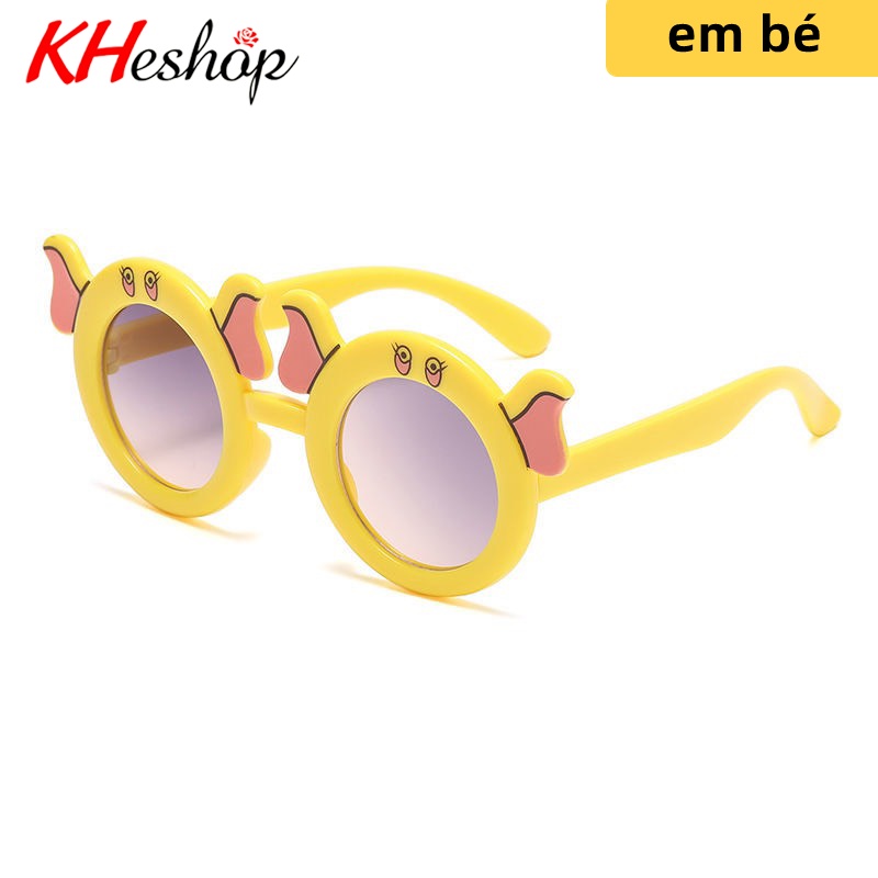 [Thời Trang] Kính Hoạt Hình bé Voi xinh xắn dễ thương, nhiều màu lựa chọn cho Trẻ Em mã Y1623