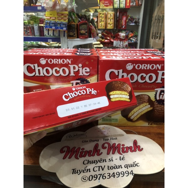 Bánh Chocopie Tình Orion Hộp 396g