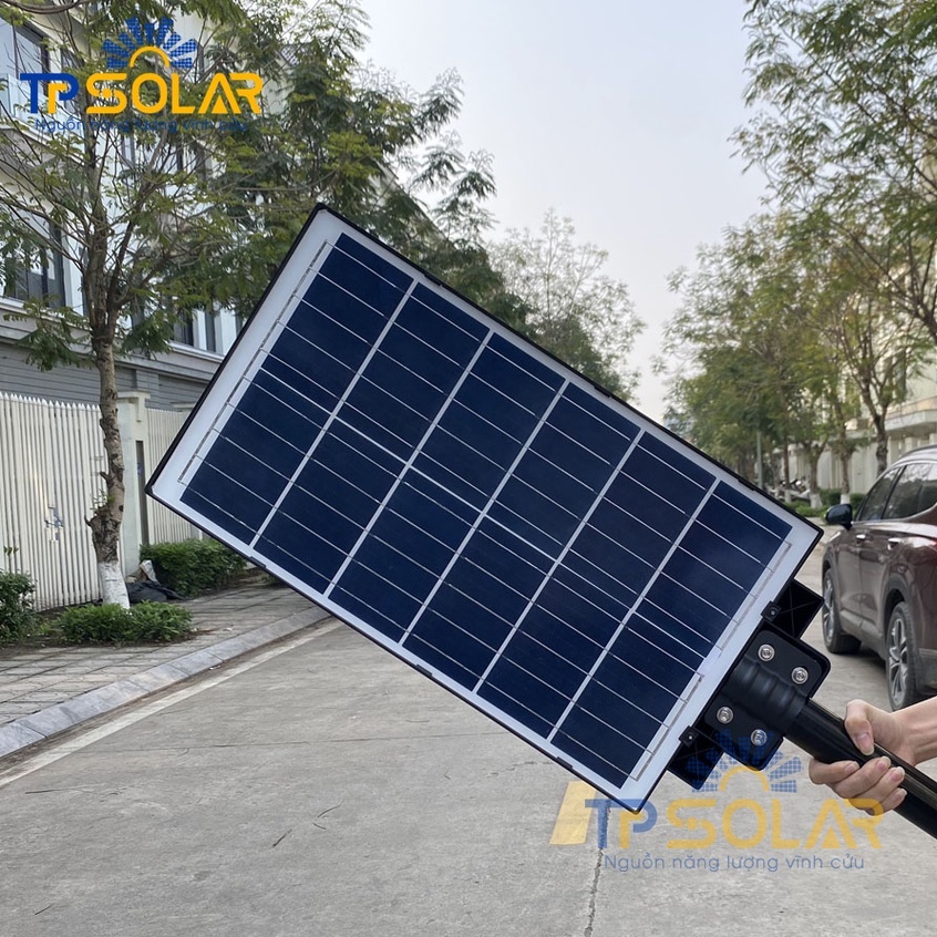 Đèn Đường Liền Thể 3 Mặt Năng Lượng Mặt Trời TPSolar TP-D450N Công Suất 450W Chống Nước IP65, Độ Bền Cao