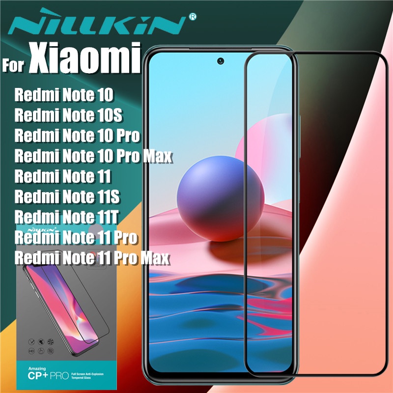 Ốp Điện Thoại Nillkin Cường Lực + Pro Max Cho Xiaomi Redmi Note 10 10S 11 11S 11T Pro+ Max