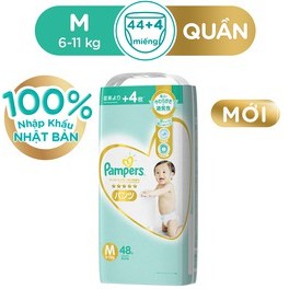 Tã quần Pampers Nhật Bản M48/ L38 / XL36