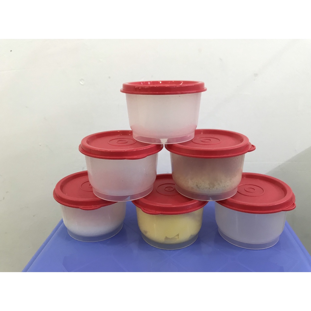 Hộp bảo quản thực phẩm Snack Cup 140ml Tupperware kín nước nhựa nguyên sinh an toàn