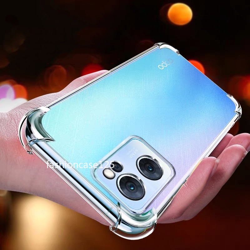 Ốp Điện Thoại Silicon Trong Suốt Chống Sốc Sang Trọng Cho OPPO Reno 7 Reno 7Pro 5G Reno 7Z 5G
