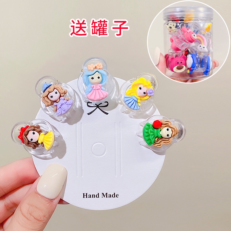 Kẹp Tóc Hình Hoạt Hình Disney Đáng Yêu Cho Bé Gái