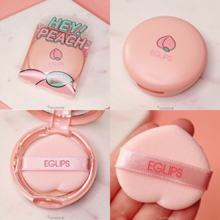 Phấn phủ nén kiềm dầu Eglips Blur Power Pact Peach Edition