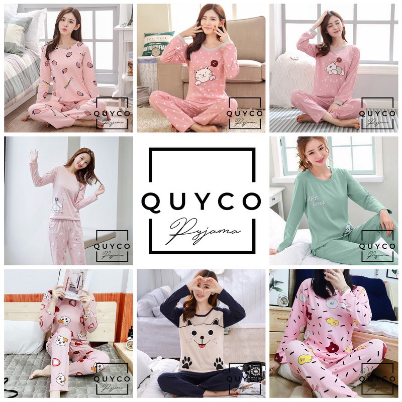 Bộ Ngủ Dài Tay QAC00203