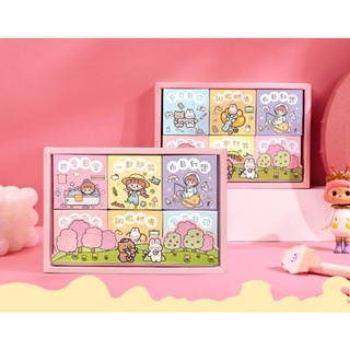 hộp sticker 50 miếng cắt sẵn