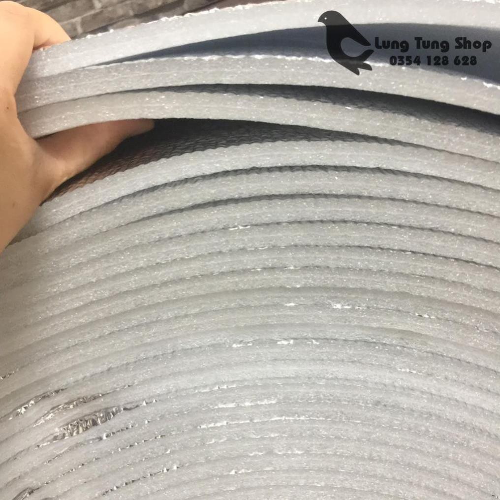 Xốp bạc cách nhiệt - xốp tráng bạc PE foam loại dày 10mm