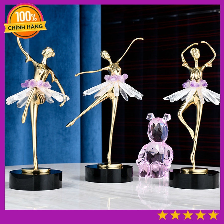 Vũ công balee decor cao cấp, tượng trang trí