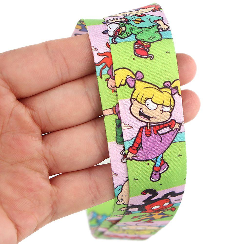 Glees Dây Đeo Điện Thoại / Thẻ ID USB Nhân Vật Phim Rugrats Hoạt Hình Anime